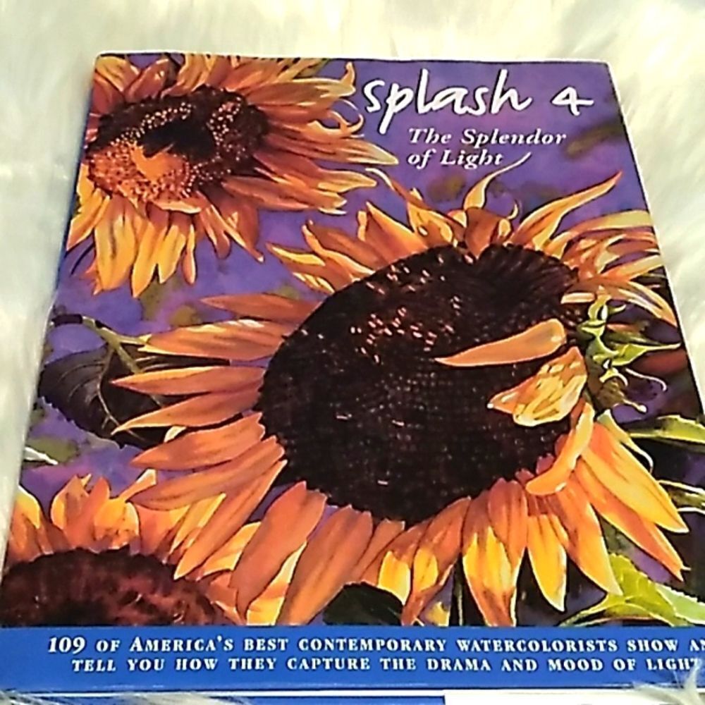 SPLASH 4 the spendlor of light hardcover artist watercolor coffeetable book